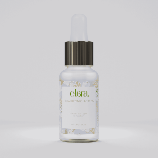 Hyaluronic Acid Serum by Elara for hydrating and smoothing skin

