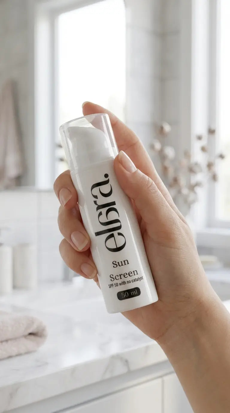Elara Sunscreen SPF 50 — No White Cast